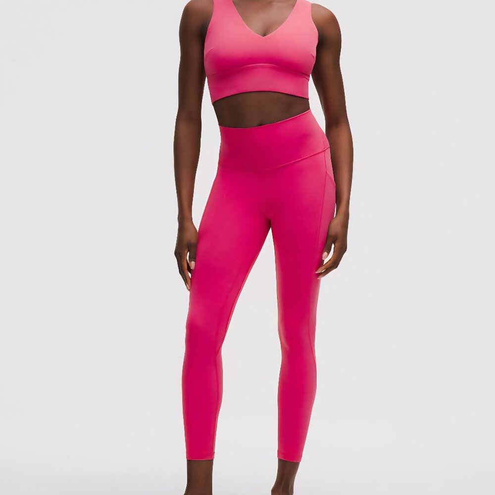 NWT LULULEMON Align High-Rise Pant with Pockets 25" Raspberry Coulis